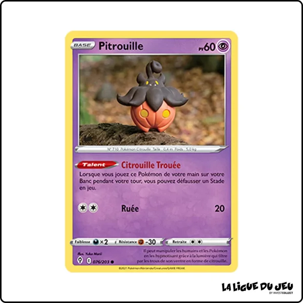Commune - Pokemon - Évolution Céleste - Pitrouille 76/203
