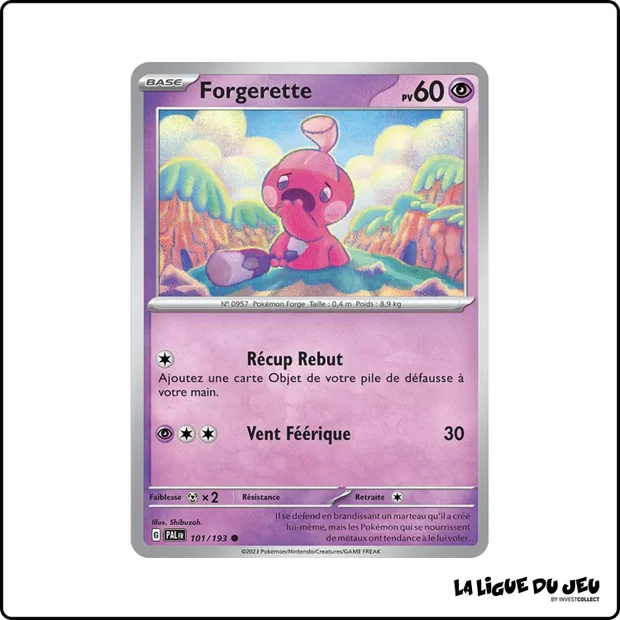 Commune - Pokemon - Évolutions à Paldea - Forgerette 101/193