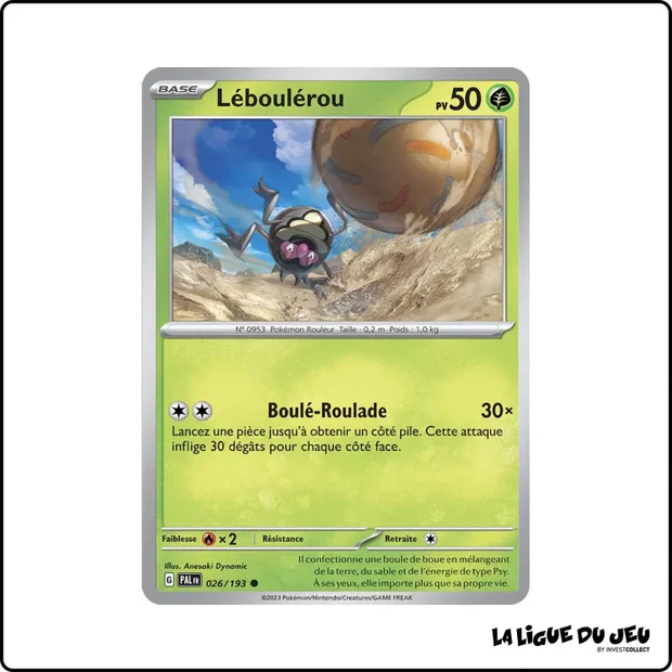 Commune - Pokemon - Évolutions à Paldea - Léboulérou 26/193