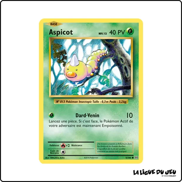 Commune - Pokemon - Évolutions - Aspicot 5/108