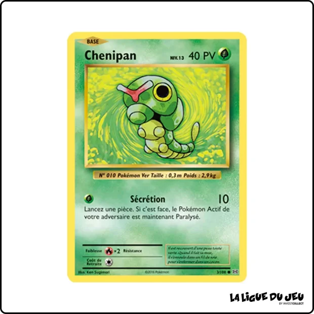 Commune - Pokemon - Évolutions - Chenipan 3/108
