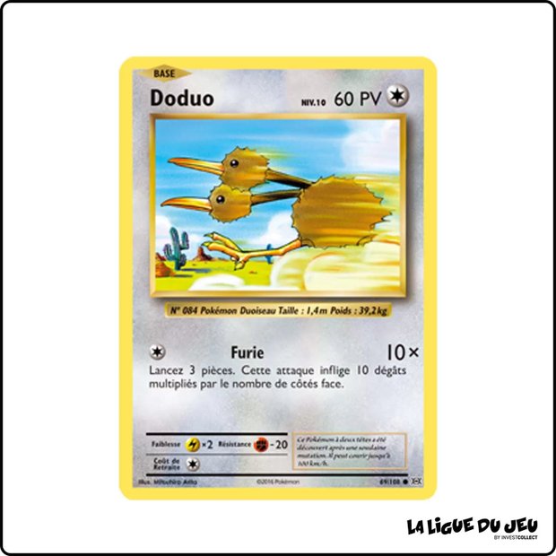 Commune - Pokemon - Évolutions - Doduo 69/108