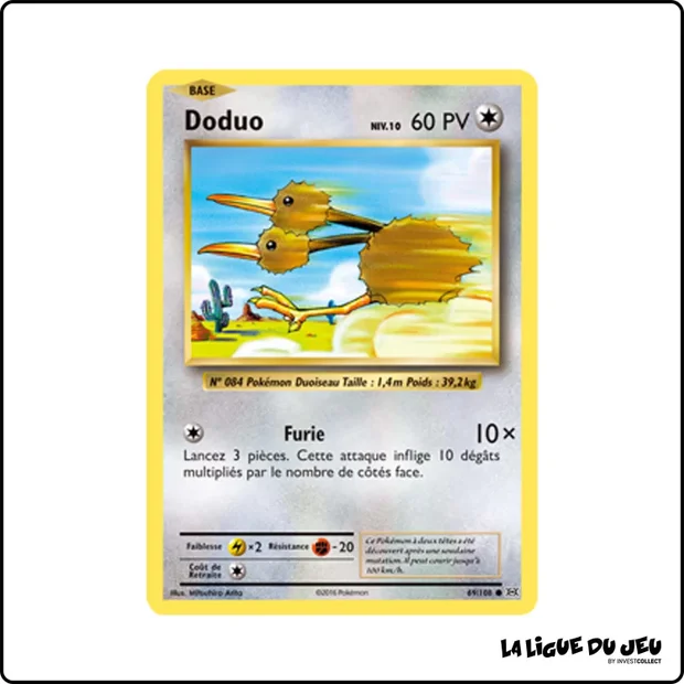Commune - Pokemon - Évolutions - Doduo 69/108