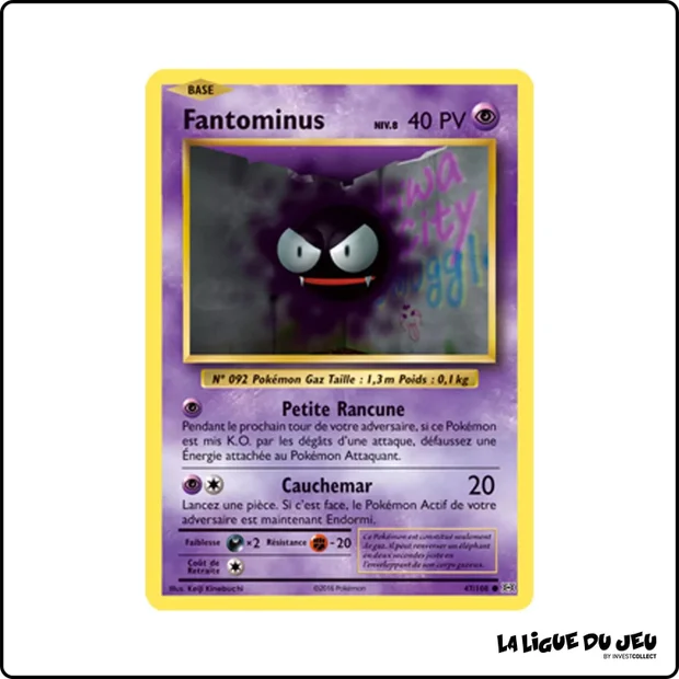 Commune - Pokemon - Évolutions - Fantominus 47/108