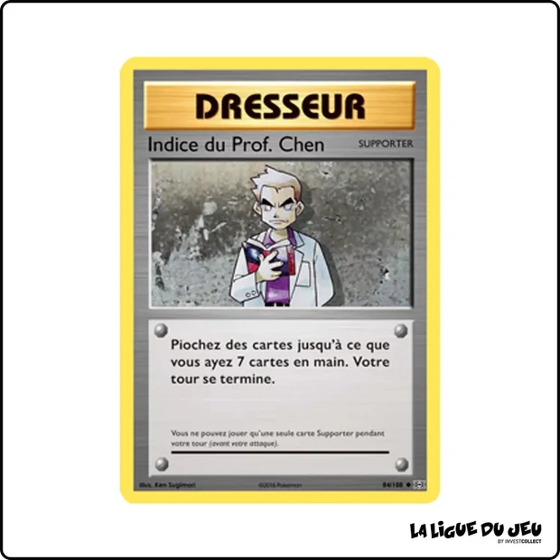 Commune - Pokemon - Évolutions - Indice du Prof. Chen 84/108