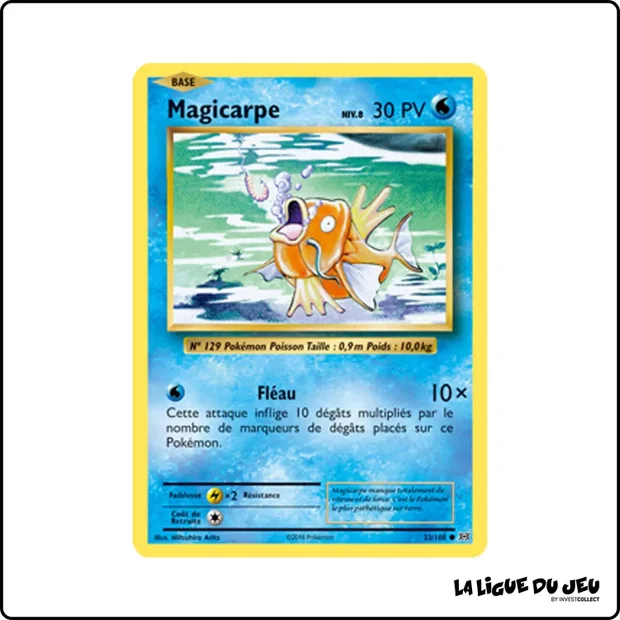Commune - Pokemon - Évolutions - Magicarpe 33/108