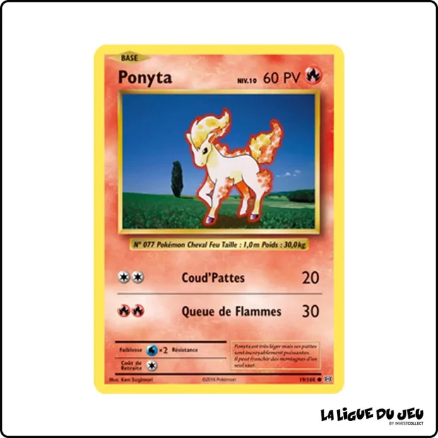 Commune - Pokemon - Évolutions - Ponyta 19/108