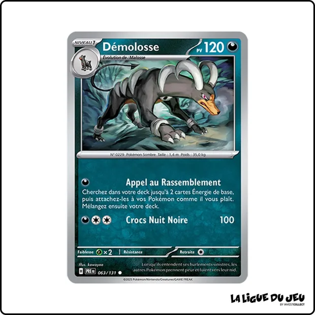 Commune - Pokemon - Évolutions Prismatiques - Démolosse 63/131