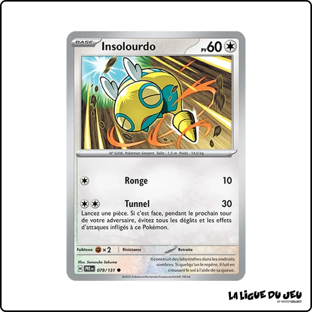 Commune - Pokemon - Évolutions Prismatiques - Insolourdo 79/131