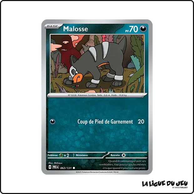 Commune - Pokemon - Évolutions Prismatiques - Malosse 62/131