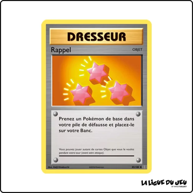Commune - Pokemon - Évolutions - Rappel 85/108