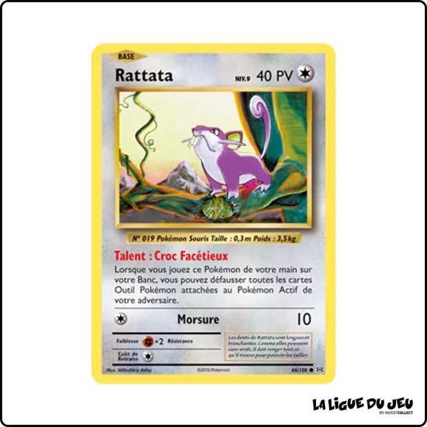 Commune - Pokemon - Évolutions - Rattata 66/108