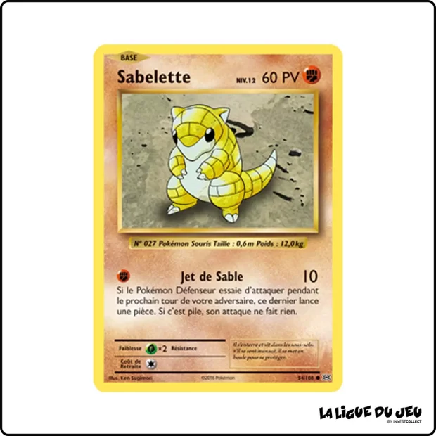 Commune - Pokemon - Évolutions - Sabelette 54/108