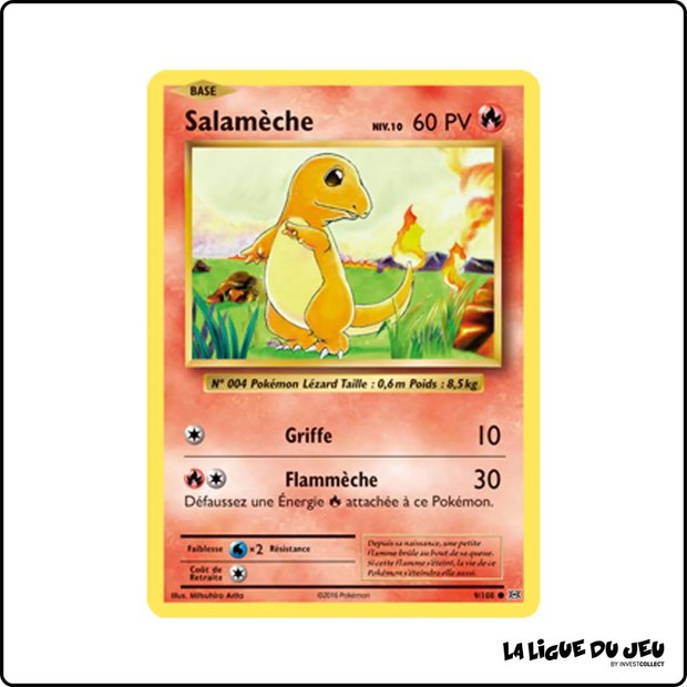Commune - Pokemon - Évolutions - Salamèche 9/108