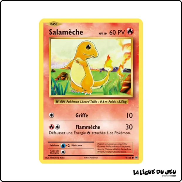 Commune - Pokemon - Évolutions - Salamèche 9/108