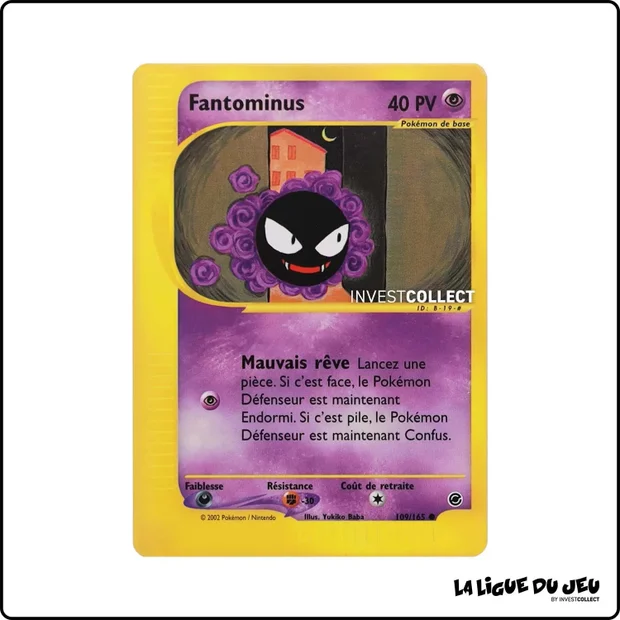 Commune - Pokemon - Expedition - Fantominus 109/165