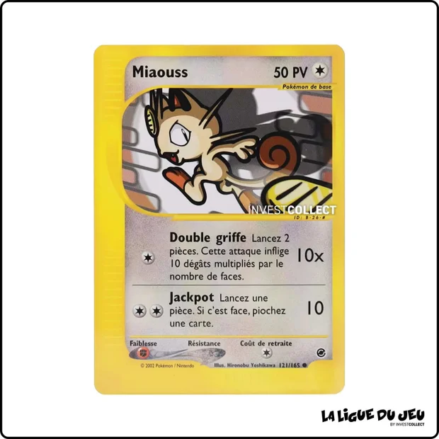 Commune - Pokemon - Expedition - Miaouss 121/165