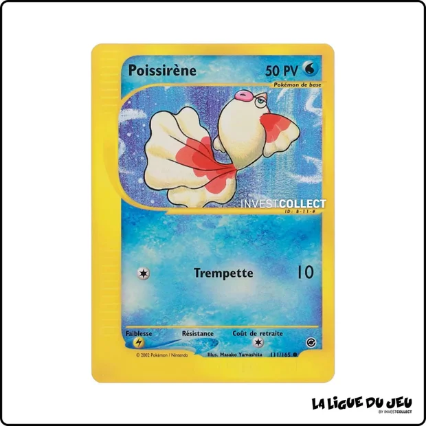 Commune - Pokemon - Expedition - Poissirène 111/165