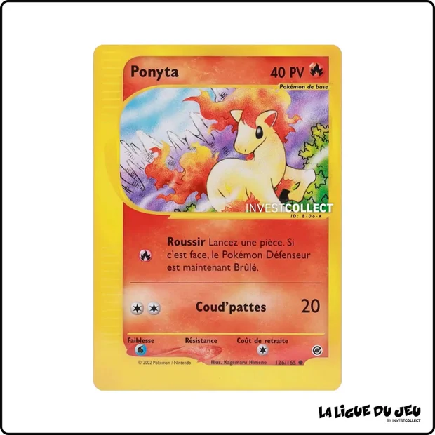 Commune - Pokemon - Expedition - Ponyta 126/165