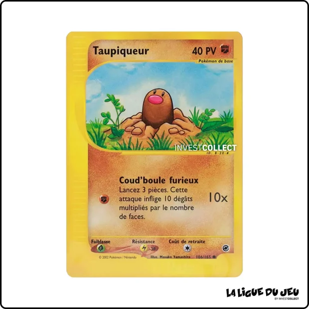 Commune - Pokemon - Expedition - Taupiqueur 106/165