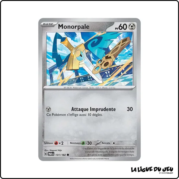 Commune - Pokemon - Faille Paradoxe - Monorpale 131/182