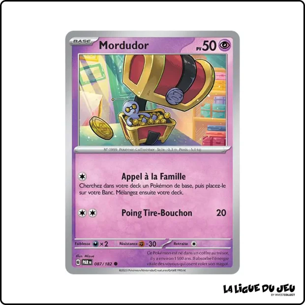 Commune - Pokemon - Faille Paradoxe - Mordudor 87/182