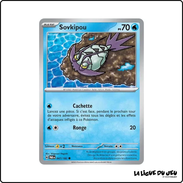 Commune - Pokemon - Faille Paradoxe - Sovkipou 47/182