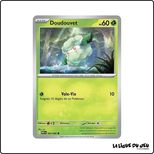 Commune - Pokemon - Flamme Blanche - Doudouvet 4/86