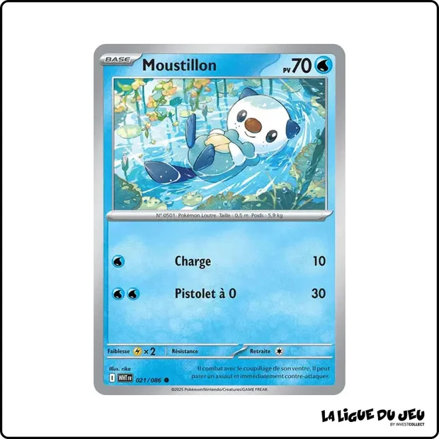 Commune - Pokemon - Flamme Blanche - Moustillon 21/86