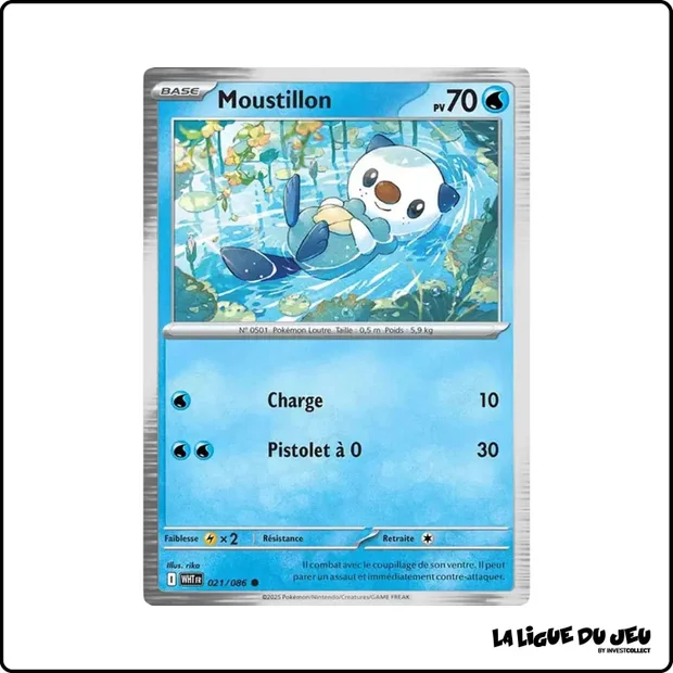 Commune - Pokemon - Flamme Blanche - Moustillon 21/86