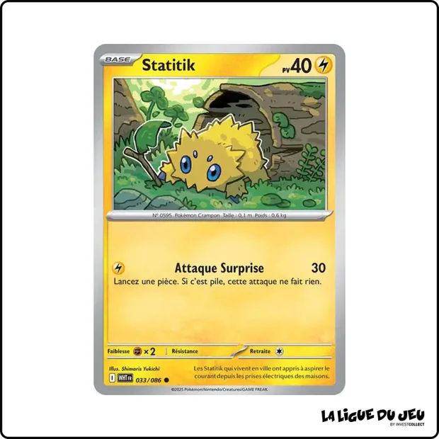 Commune - Pokemon - Flamme Blanche - Statitik 33/86