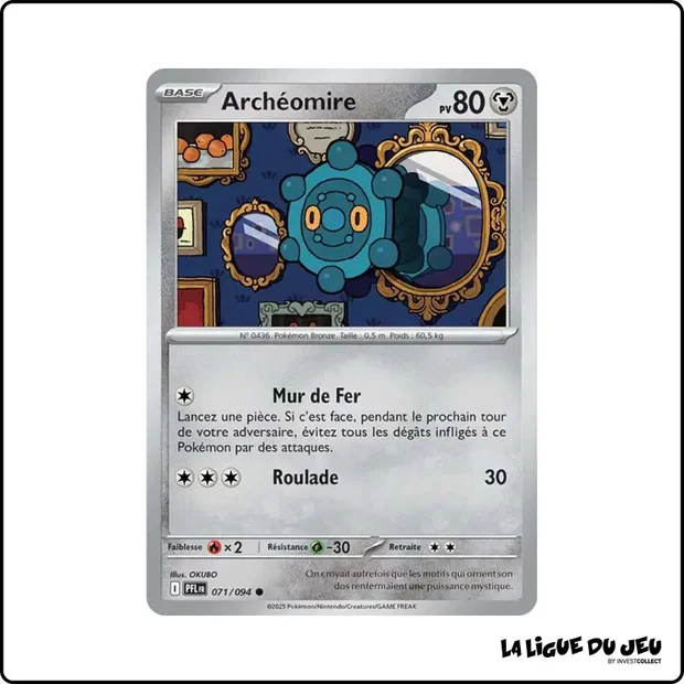 Commune - Pokemon - Flammes Fantasmagoriques - Archéomire 71/94