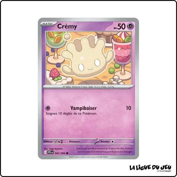 Commune - Pokemon - Flammes Fantasmagoriques - Crèmy 43/94