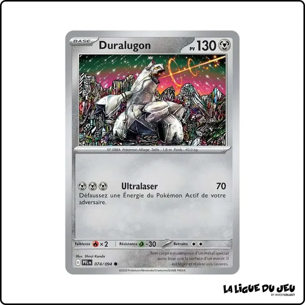 Commune - Pokemon - Flammes Fantasmagoriques - Duralugon 74/94