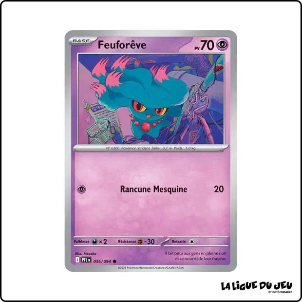 Commune - Pokemon - Flammes Fantasmagoriques - Feuforêve 35/94