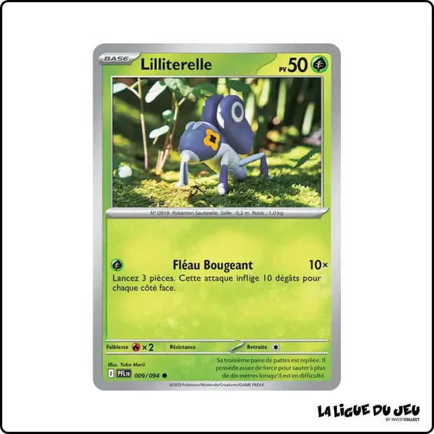 Commune - Pokemon - Flammes Fantasmagoriques - Lilliterelle 9/94