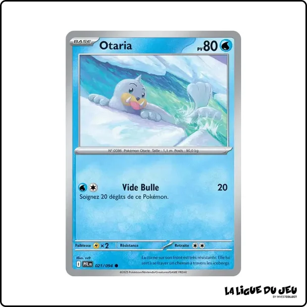 Commune - Pokemon - Flammes Fantasmagoriques - Otaria 21/94