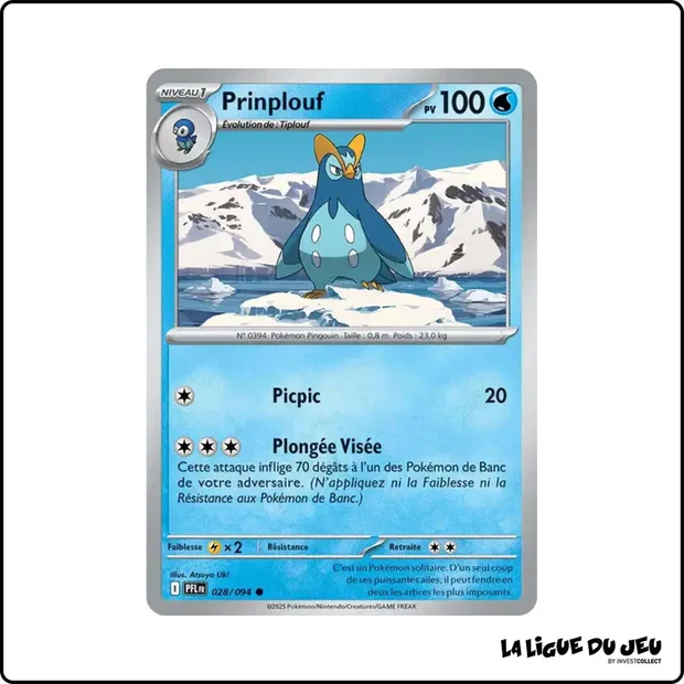 Commune - Pokemon - Flammes Fantasmagoriques - Prinplouf 28/94