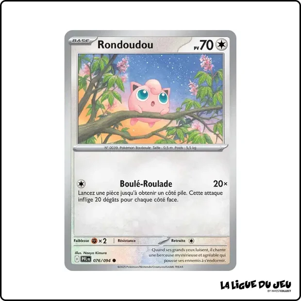 Commune - Pokemon - Flammes Fantasmagoriques - Rondoudou 76/94