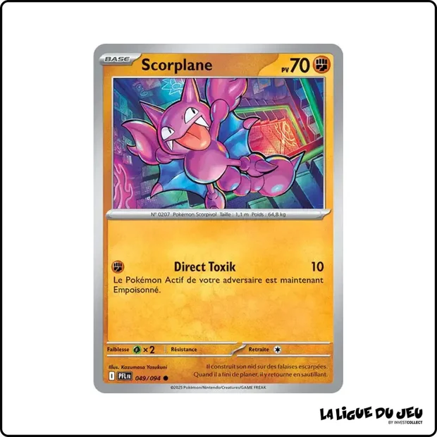 Commune - Pokemon - Flammes Fantasmagoriques - Scorplane 49/94