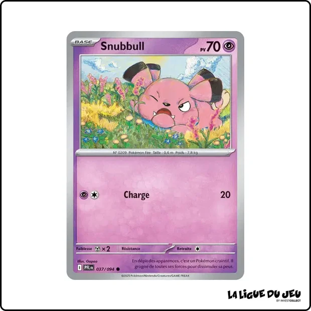 Commune - Pokemon - Flammes Fantasmagoriques - Snubbull 37/94