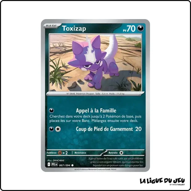 Commune - Pokemon - Flammes Fantasmagoriques - Toxizap 67/94