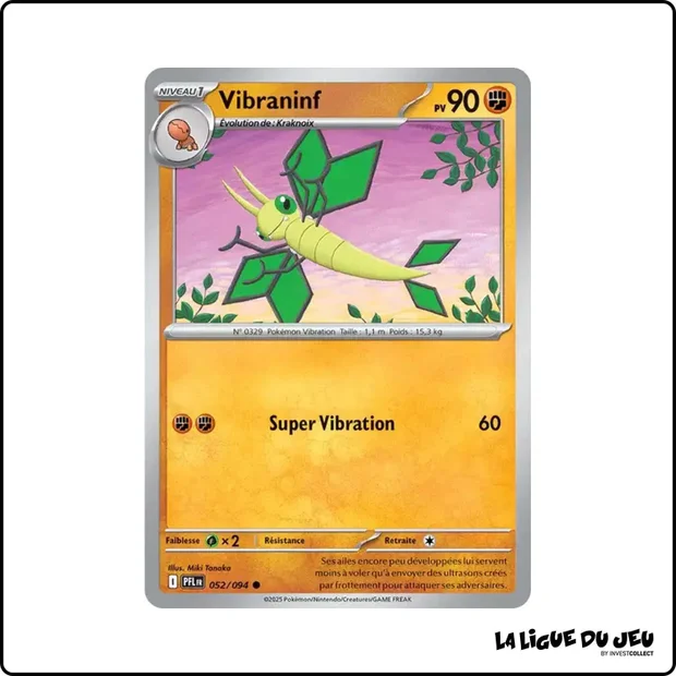 Commune - Pokemon - Flammes Fantasmagoriques - Vibraninf 52/94