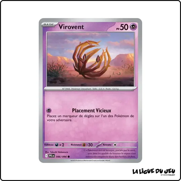 Commune - Pokemon - Flammes Fantasmagoriques - Virovent 46/94