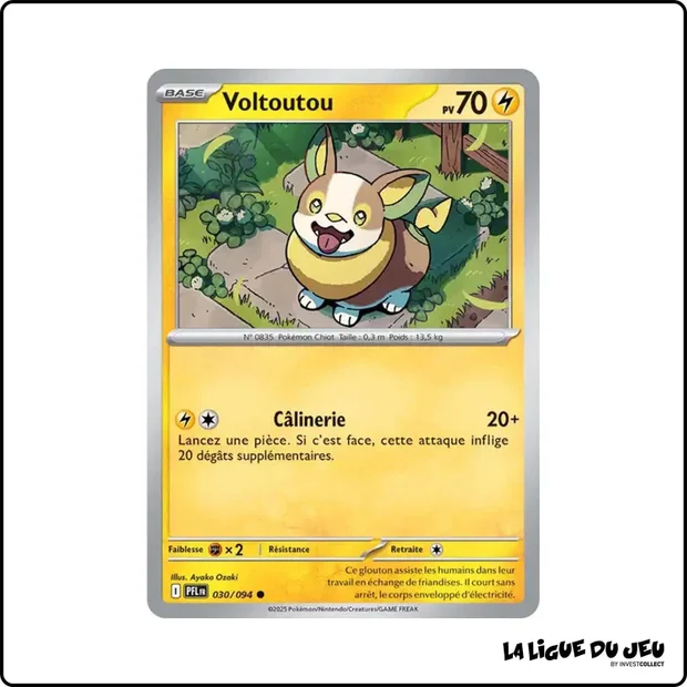 Commune - Pokemon - Flammes Fantasmagoriques - Voltoutou 30/94