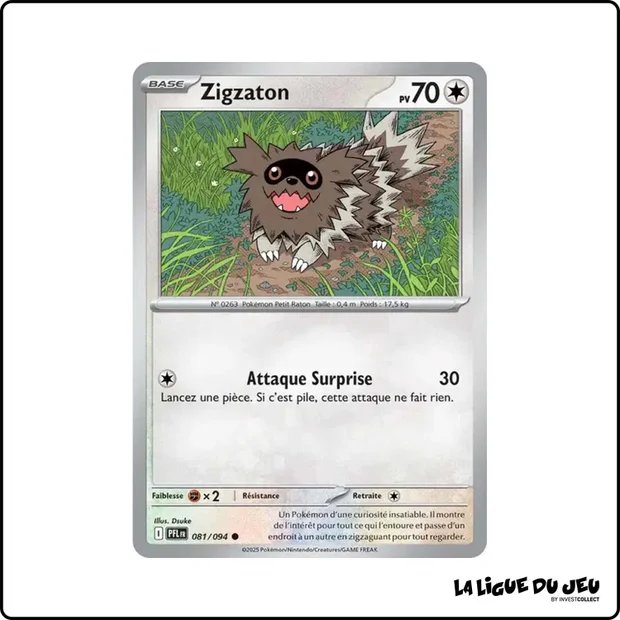 Commune - Pokemon - Flammes Fantasmagoriques - Zigzaton 81/94