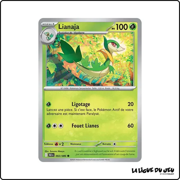 Commune - Pokemon - Foudre Noire - Lianaja 2/86