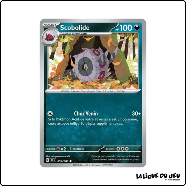 Commune - Pokemon - Foudre Noire - Scobolide 55/86