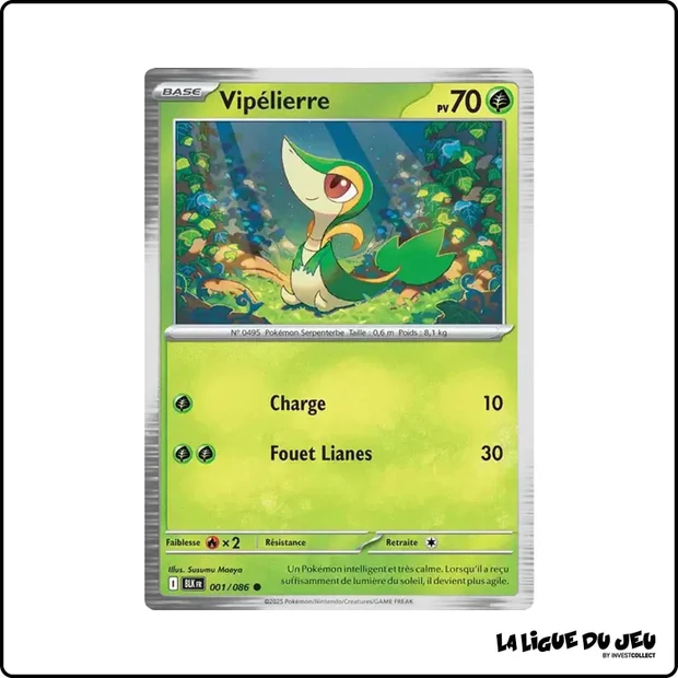Commune - Pokemon - Foudre Noire - Vipélierre 1/86