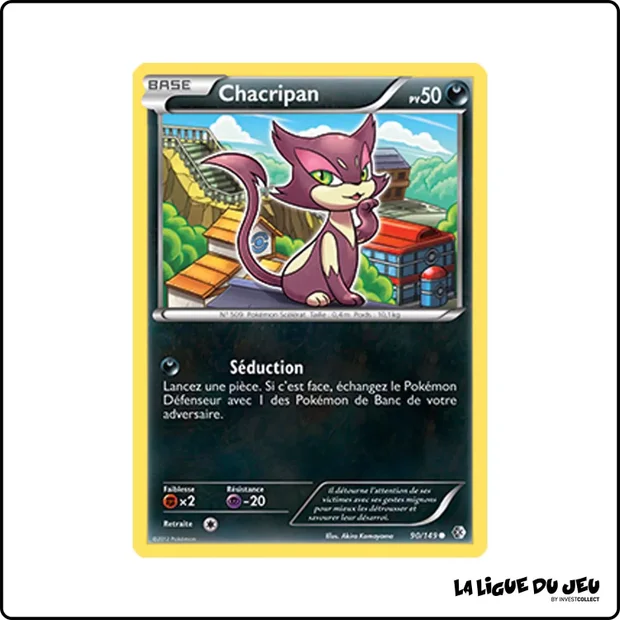 Commune - Pokemon - Frontières Franchies - Chacripan 90/149